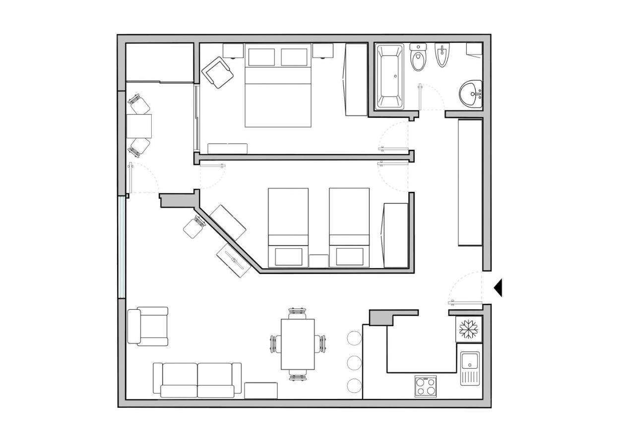 Alquilaencanarias-El Medano Delfines-2 Rooms Exterior foto